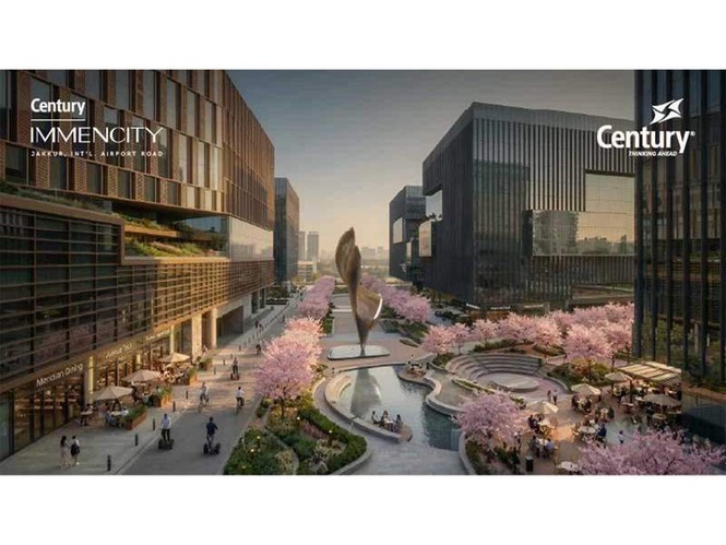 Image from: Century Real Estate Unveils Century Immencity, a 50+ Acre Globally benchmarked Urban Lifestyle Destination in North Bengaluru’s Jakkur
