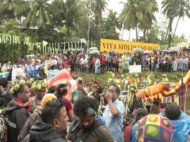 Image from: Goa Tourism hosts grand Sao Joao celebrations in Siolim