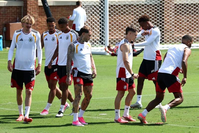 Image from: Brown misses Germany training before Ecuador clash