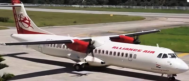 Image from: Alliance Air resumes daily direct Kullu-Delhi flight