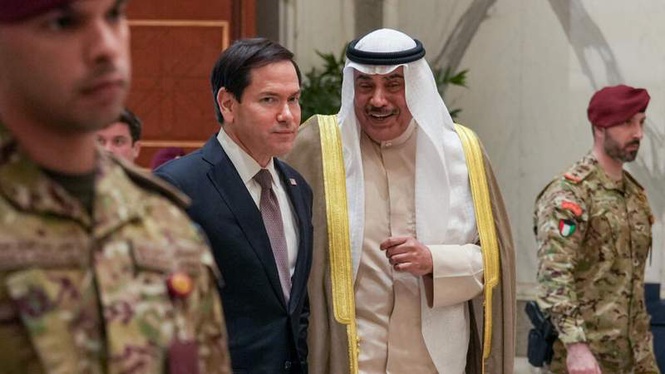 Image from: Rubio assures Gulf allies US will protect interests in Iran peace talks