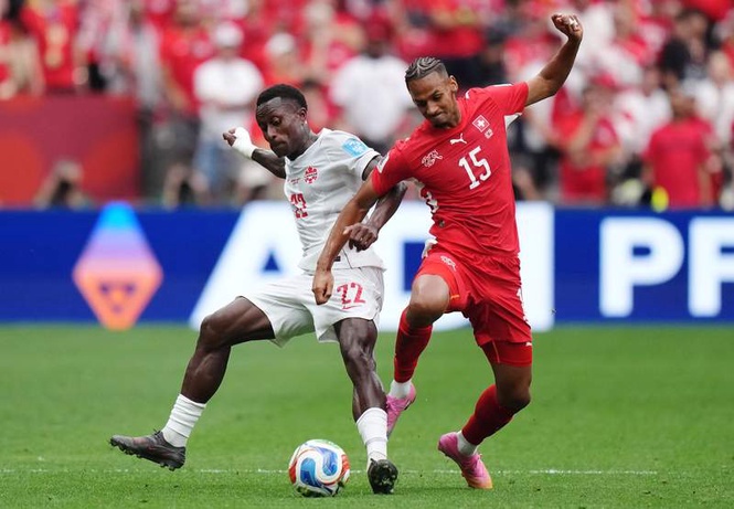 Image from: Swiss beat qualified Canada to snatch top spot, Bosnians left to hope