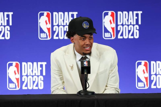 Image from: Yaxel Lendeborg reveals what he won’t do to get number 23 jersey from Draymond Green at the Warriors