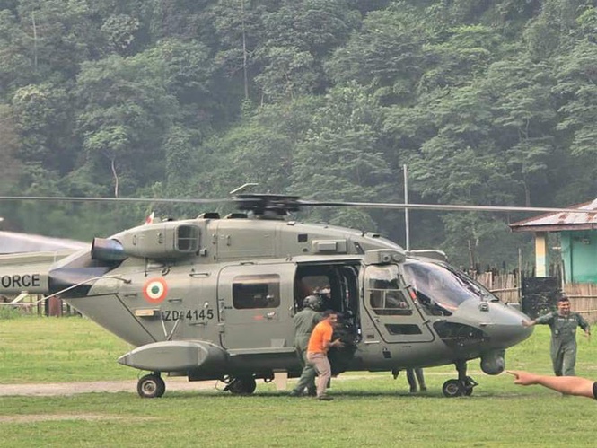 Image from: Arunachal Pradesh: IAF deploys SDRF team to flood-affected Keyi Panyor amid adverse weather