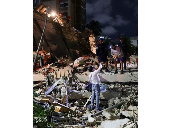 Image from: Powerfuls earthquakes hits Venezuela, acting President Rodriguez to address nation
