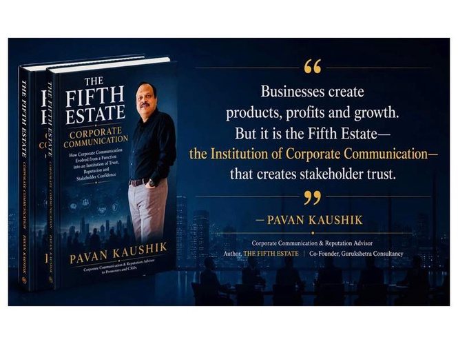 Image from: It’s Time to Recognise Corporate Communication as ’The Fifth Estate’, Says Pavan Kaushik in New Book