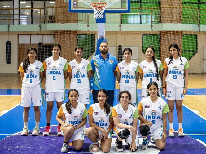 Image from: ISSO India basketball team gains global exposure at ISF Championship in Serbia