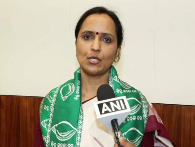 Image from: "It was my privilege to work under Naveen Patnaik's leadership": Former IAS officer Sujata Rout Karthikeyan after joining BJD