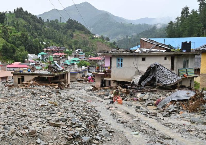 Image from: Unplanned construction, climate change increase disaster risk in Shimla: DC