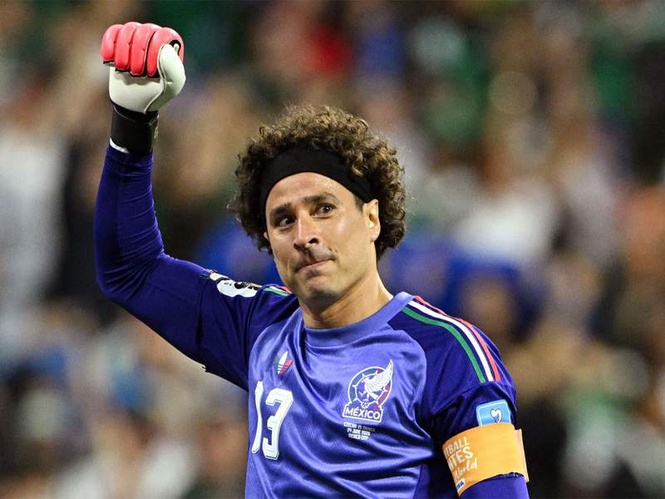 Image from: Mexico goalie Ochoa becomes first goalkeeper to feature in six FIFA World Cups