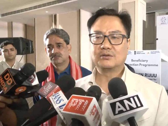 Image from: "India has strong track record in protecting minorities": Union Minister Kiren Rijiju