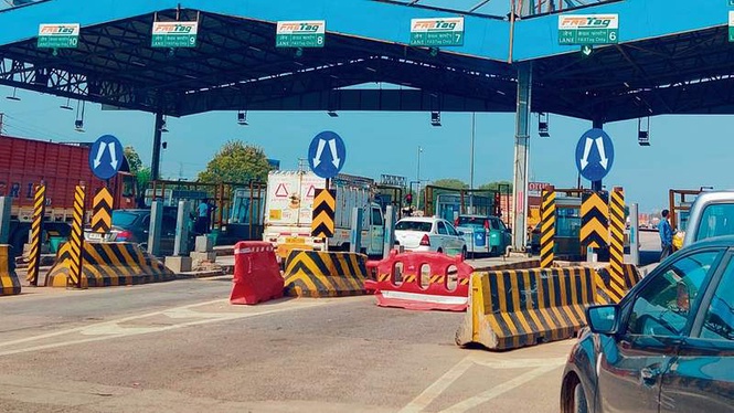 Image from: NHAI rolls out MLFF tolling at Gharaunda toll plaza on NH-44