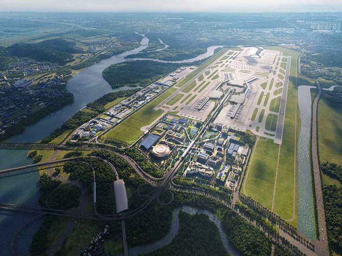 Image from: Adani Airports unveils integrated airport city development spanning more than 655 acres across five states in India