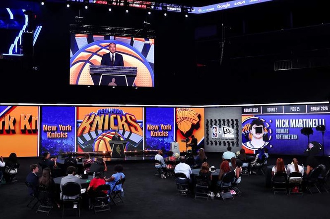 Image from: Every move Leon Rose made with the New York Knicks during the 2026 NBA Draft