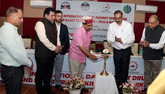 Image from: Anti-drug campaign, TB awareness programme in Dharamsala