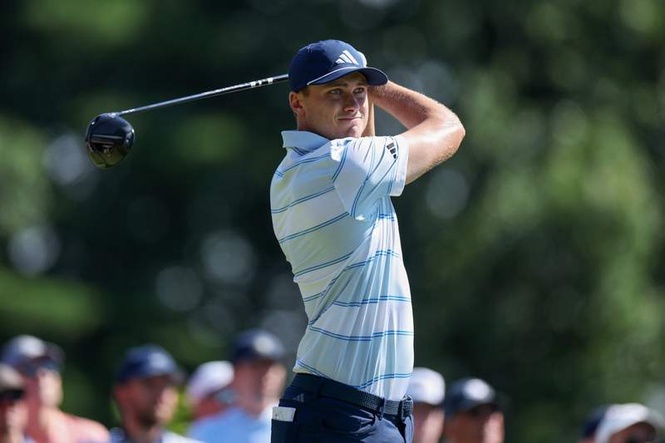 Image from: Ben Griffin says what he thought of playing with Ludvig Aberg in the first round of the Travelers Championship