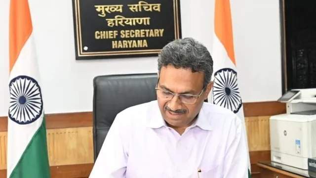 Image from: Haryana Govt seeks another extension for Chief Secretary as term draws to end