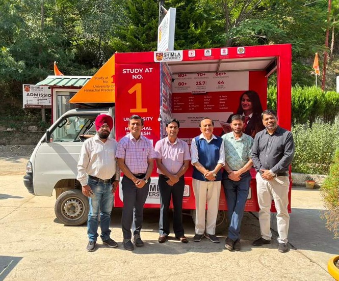 Image from: Shimla varsity launches 34-day counselling awareness caravan