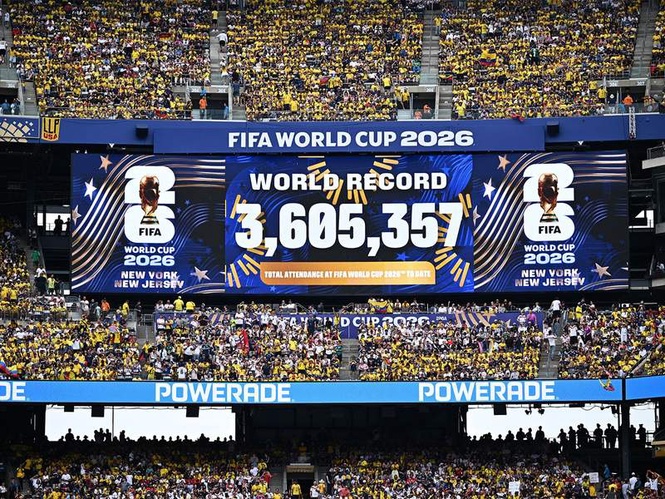 Image from: FIFA World Cup 2026 becomes most-attended edition in tournament's history