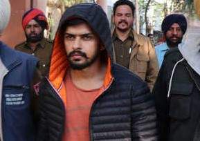 Image from: Two held after encounter in Guru Randhawa gym firing case