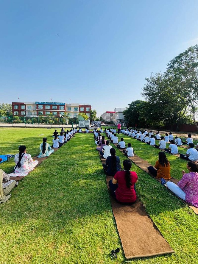 Image from: Two-hour yoga session organised