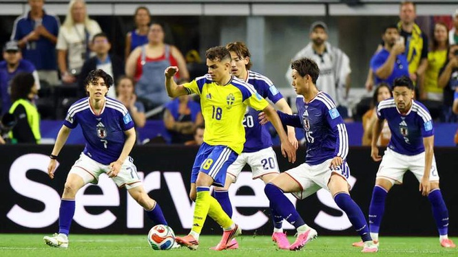Image from: World Cup 2026: Japan held by Sweden in dramatic Group F finale