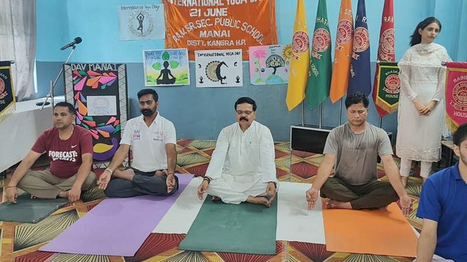 Image from: International Yoga Day celebrated