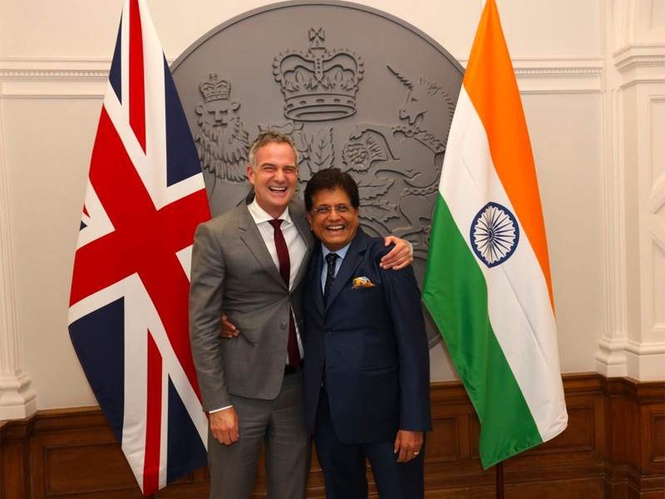 Image from: India-UK to promote innovation, investment as CETA, DCC take effect in July: Piyush Goyal