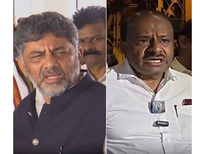 Image from: Congress targets H D Kumaraswamy's family over Bidadi township project, seeks answers on land and assets
