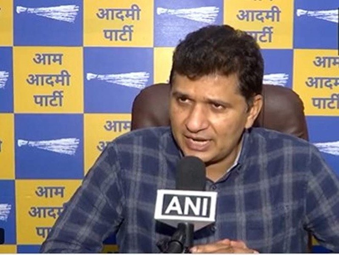 Image from: "Kejriwal effect," says Saurabh Bhardwaj; alleges FIR registered over Ram temple donation theft caseafter Kejriwal's arrival