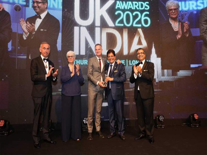 Image from: Piyush Goyal wins award for “Exceptional Leadership in Elevating UK-India Relations” at Annual UK-India Awards 2026