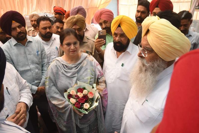 Image from: Minister loses cool over event mismanagement in Bathinda