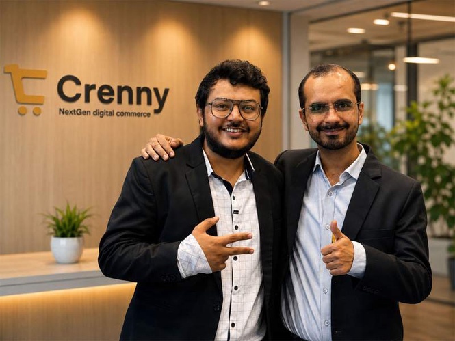 Image from: Crenny Raises ₹5 Crore to Build AI-Powered Digital Commerce Infrastructure for India’s Retail Economy