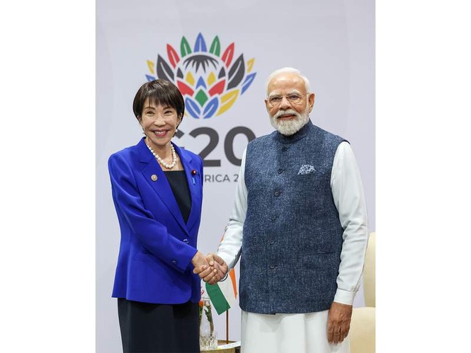 Image from: Japanese PM Takaichi to undertake first official visit to India to take part in 16th India-Japan Annual Summit