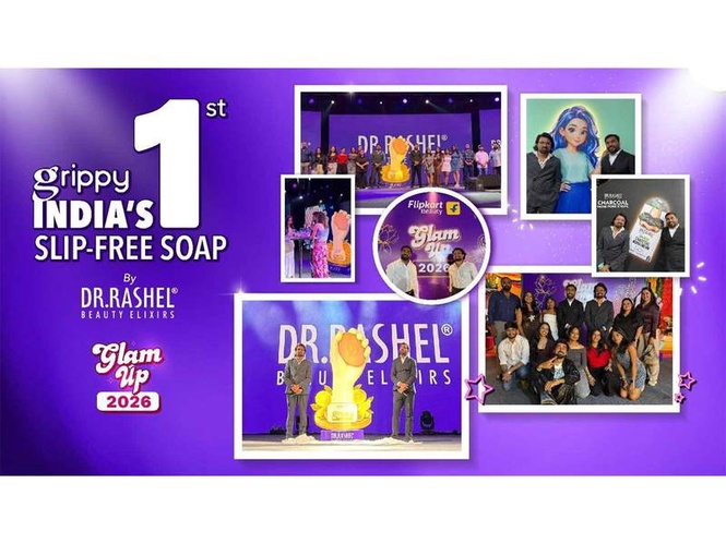 Image from: DR.Rashel Launches India’s First Soap Built for Better Grip at Flipkart Glam Up Fest 2026