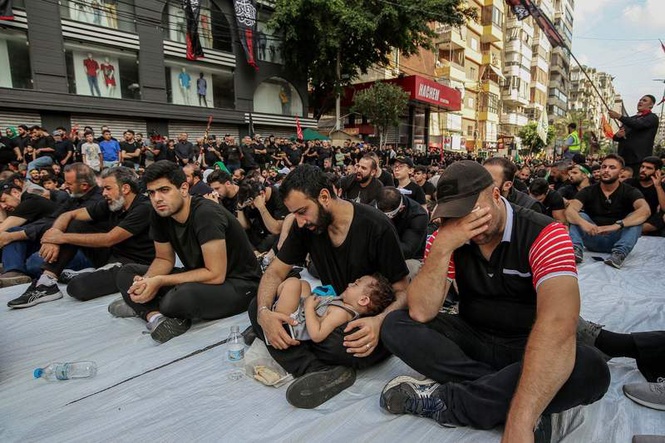 Image from: Thousands mark Ashura in Lebanon amid ongoing tensions with Israel