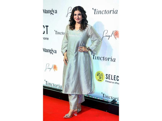 Image from: "People are acknowledging...": Raveena Tandon overwhelmed by audience's praise for 'Welcome to the Jungle'