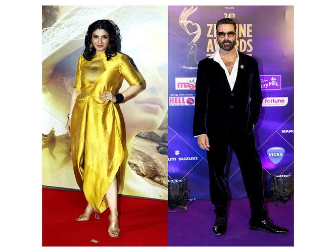 Image from: "Nothing has changed him...he is hardworking and dedicated": Raveena Tandon on reunion with Akshay kumar in 'Welcome to the Jungle'