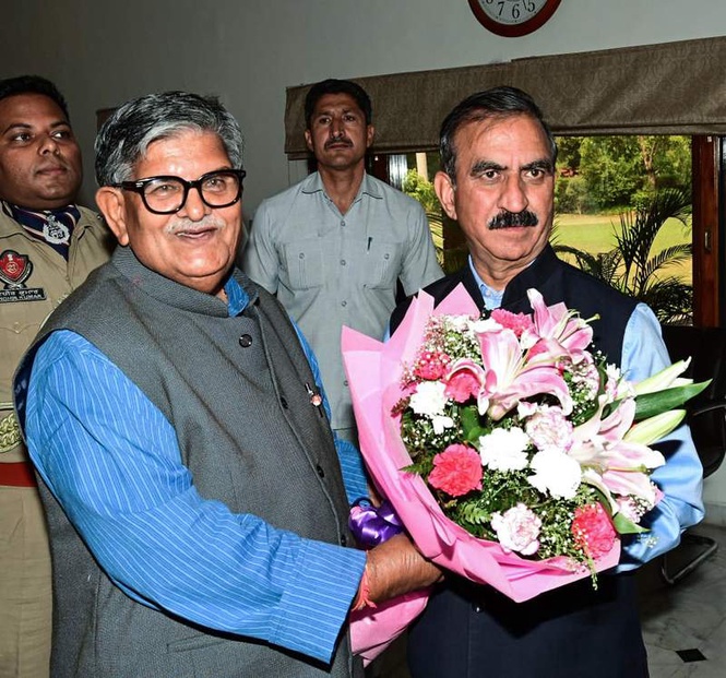 Image from: CM Sukhu seeks Himachal’s 7.19% claim over Chandigarh, return of Shahan power project from Punjab