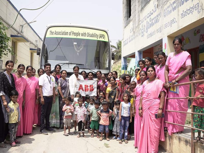 Image from: A CSR Project by ABB India and APD Expands Reach, Delivers Over 27,000 Rehabilitation Interventions in FY 2022-26