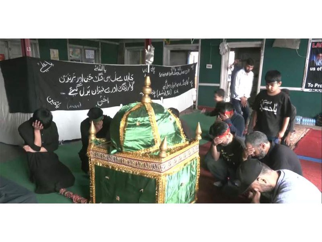 Image from: Himachal: Muharram observed in Shimla with religious gatherings, elegies and mourning