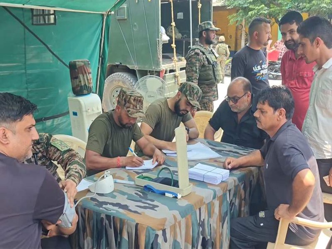 Image from: J-K: Indian Army organises free medical camp in Ramban on Ashura, locals laud initiative
