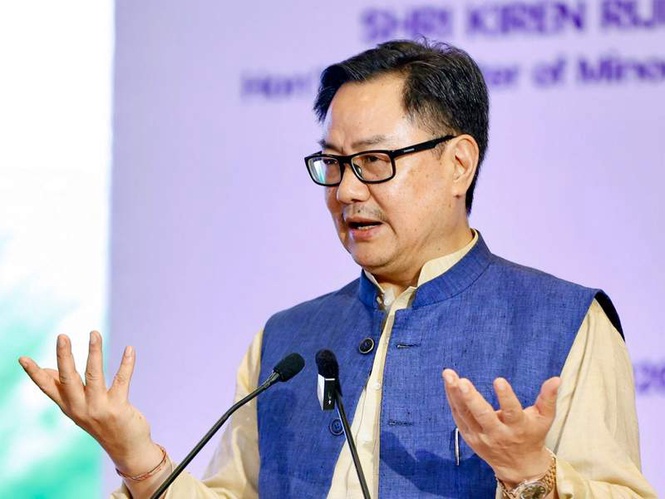 Image from: "Who has tendered more apologies?":  Union Minister Kiren Rijiju takes dig at Rahul Gandhi over 'regret' filed in MP High Court; compares him to Arvind Kejriwal