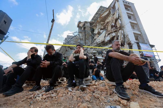 Image from: Thousands mark Ashura in Lebanon amid tensions with Israel