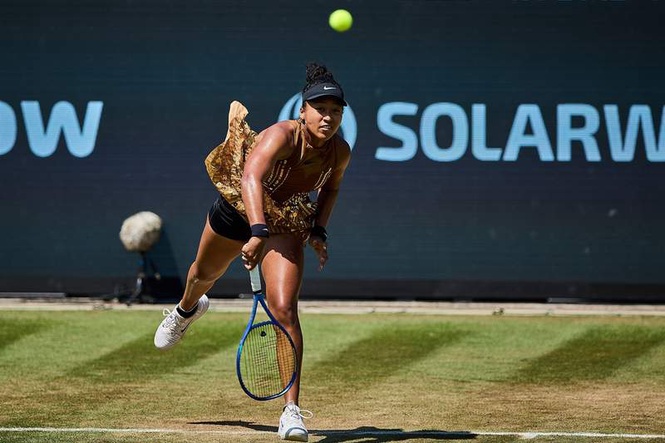 Image from: Osaka into Bad Homburg final which has been moved forward due to heat