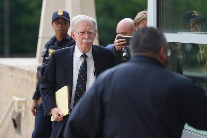 Image from: Donald Trump's former national security adviser pleads guilty to mishandling classified documents