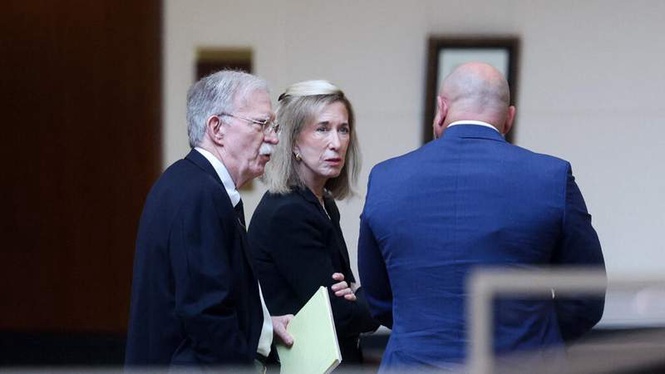 Image from: Former Trump national security adviser Bolton pleads guilty in classified files case