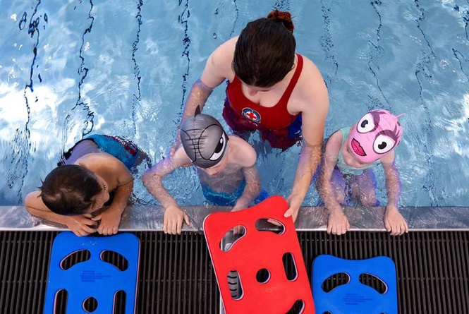 Image from: Man funds free pool entry for children in German town