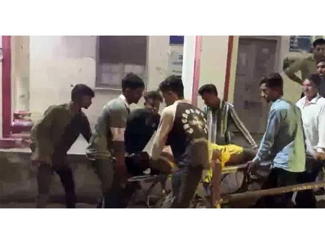 Image from: Madhya Pradesh: 3 dead, several injured after Tazia strikes high-tension power line
