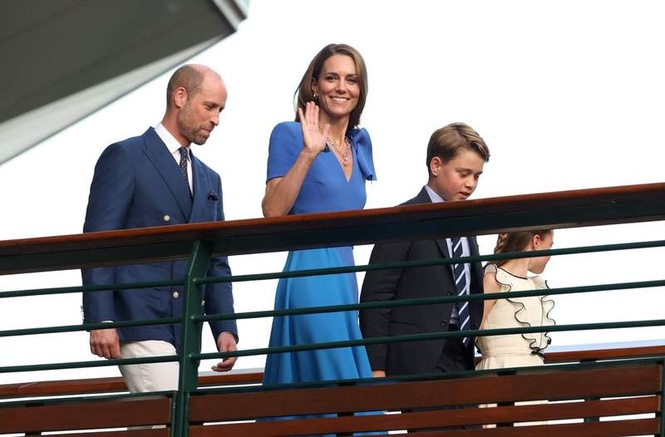 Image from: Catherine tipped to wear £6,000 gift from William during Wimbledon appearance